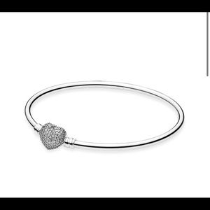 Pandora Charm Bracelet Bangle, Sterling Silver Sml